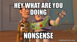 Buzz and Woody (Toy Story) Meme