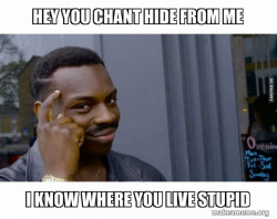 Roll Safe Black Guy Pointing at His Head 