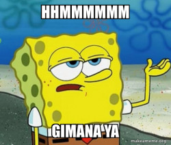Tough SpongeBob
