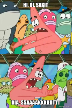 Push It Somewhere Else Patrick