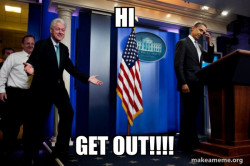 Inappropriate Timing Bill Clinton