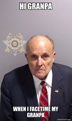 Rudy Giuliani Mugshot