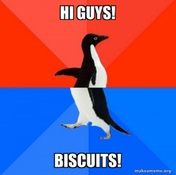 Socially Awesome Awkward Penguin