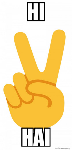Peace Sign Emoji