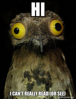 Weird Stuff I do Potoo