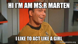 Ridiculously Photogenic Starship Captain