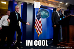 Inappropriate Timing Bill Clinton