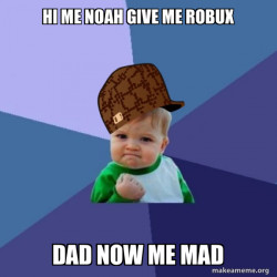 Scumbag Success Kid