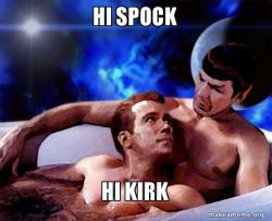 Spock and Kirk