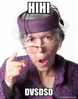Disapproving Grandma