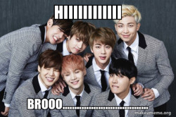 K-Pop Band BTS (Bangtan Boys)