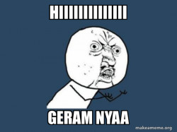 Y U No