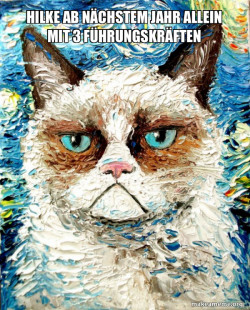 Vincent Van No - Grumpy Cat