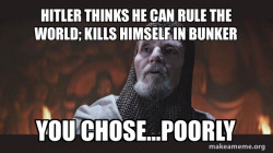 You Chose Poorly - Grail Knight
