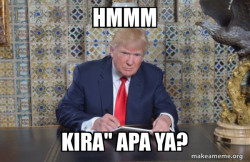 Donald Trump Writing Speech