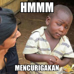 Skeptical Third World Kid