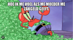 Mr Krabs Money