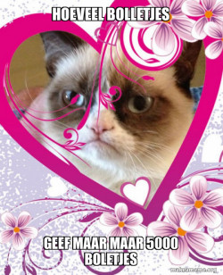 Grumpy cat Valentines Day
