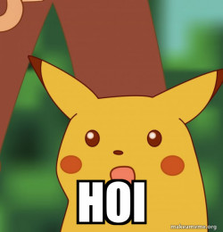 Surprised Pikachu