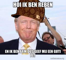 Scumbag Donald Trump