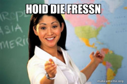 Unhelpful High School Teacher