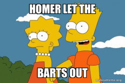 Bart and Lisa Chat