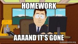 aaaand its gone