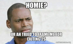 Confused Black Man