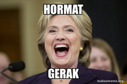 Hillary Clinton Laughs