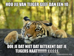 Confession Tiger