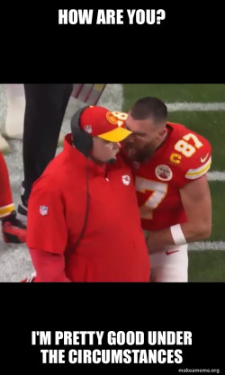 Travis Kelce and Coach