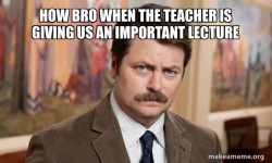Ron Swanson : I am a Simple Man