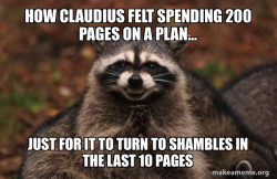 Evil Plotting Raccoon