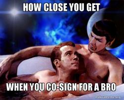Spock and Kirk