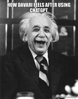 Laughing Albert Einstein