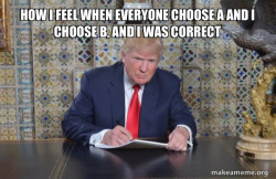 Donald Trump Writing Speech