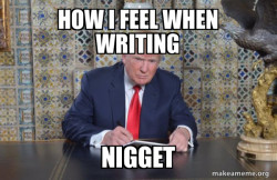Donald Trump Writing Speech