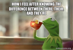 Kermit Drinking Tea
