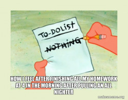 To Do List - Nothing
