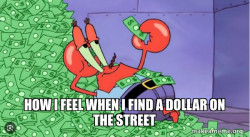 Mr Krabs Money