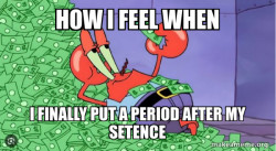 Mr Krabs Money