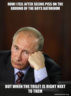 Contemplative Putin