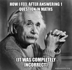 Serious Albert Einstein