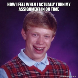 Bad Luck Brian