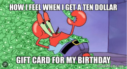 Mr Krabs Money