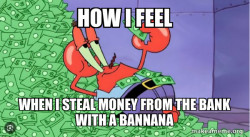 Mr Krabs Money