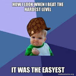 Scumbag Success Kid