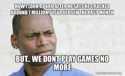 Confused Black Man