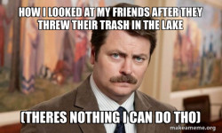 Ron Swanson : I am a Simple Man