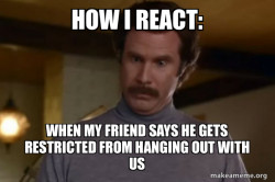 Ron Burgundy I am not even mad or That's amazing (Anchorman)